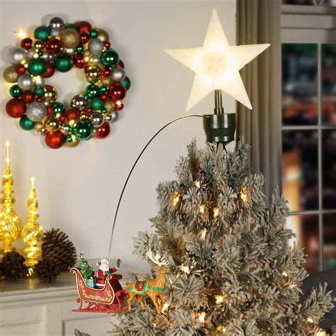 walmart xmas tree toppers|tree toppers for small trees.